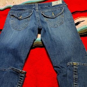 True religion high rise boot jeans size 30